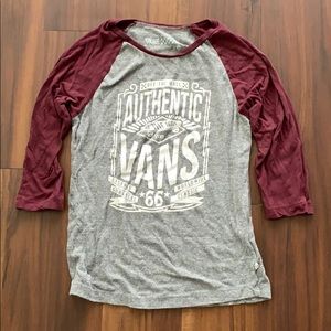 Vans mid sleeve tee